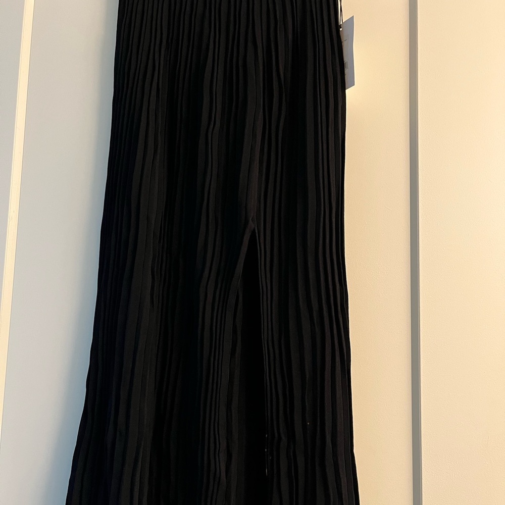 Bailey 44 Elegant Black Pleated Maxi Skirt